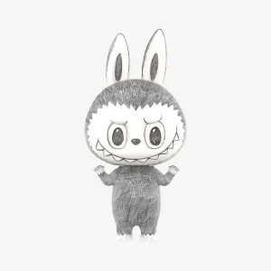 LABUBU MEGA 400% Sketch Front Side View