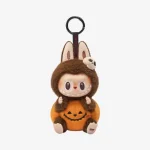 LABUBU Sitting Pumpkin Halloween Pendant Front Side View