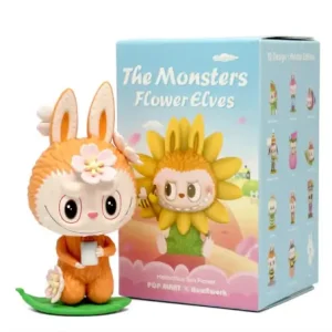 Labubu the Monsters Flower Elves Blind Box Figure Front Side