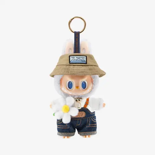 LABUBU THE MONSTERS Fall in Wild Series – Vinyl Plush Doll Pendant LABUBU THE MONSTERS Fall in Wild Series – Vinyl Plush Doll Pendant Front Side View