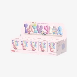THE MONSTERS Labubu Lazy Yoga Series Figures Box View
