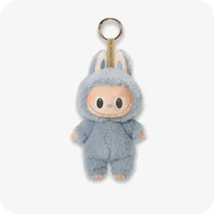 THE MONSTERS Series – Labubu Keychain Tasty Macarons Sea Salt Coconut Front Side