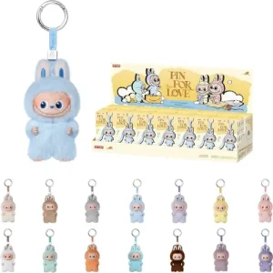 THE MONSTERS – LABUBU Pin for Love Series Vinyl Plush Pendant Blind Box (N–Z) Box View