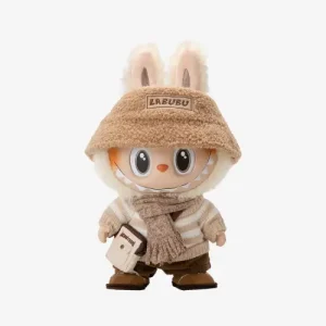 THE MONSTERS – Labubu DRESS BE LATTE Vinyl Plush Doll Front Side