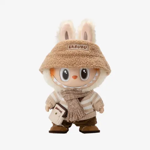 THE MONSTERS – Labubu DRESS BE LATTE Vinyl Plush Doll THE MONSTERS – Labubu DRESS BE LATTE Vinyl Plush Doll Front Side