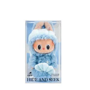 Labubu Hide and Seek In Singapore Series Vinyl Plush Pendant Front Side