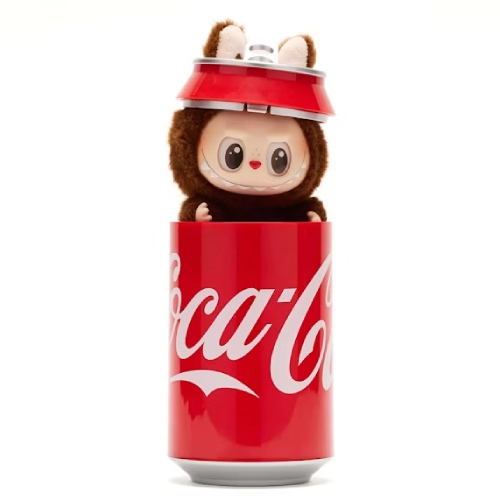 Labubu The Monsters Coca Cola Series Mysterious Guest Vinyl Plush Figure Labubu The Monsters Coca Cola Series Mysterious Guest Vinyl Plush Figure Front Look
