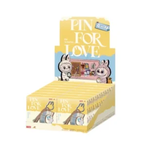 Labubu The Monsters Pin for Love Series Letter Pendant (A-M) Front Look