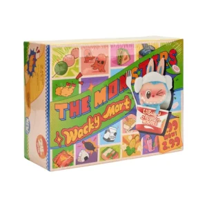 Labubu The Monsters Wacky Mart Series Figure Sealed Case 12 Blind Box Front Side