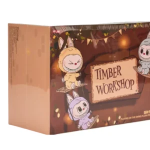 Labubu Timber Workshop Playing on the Swing Plush Pendant Blind Box Front Look