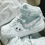 Labubu X Nike AF 1 Sneakers Sided View