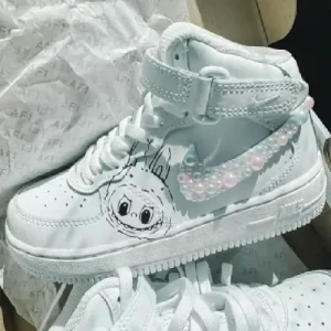 Labubu X Nike AF 1 Sneakers Sided View