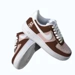 Labubu X Nike Air Force 1 Sneakers Front Side Pair View