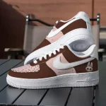 Labubu X Nike Air Force 1 Sneakers Pair View
