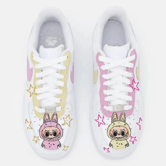 Labubu x Nike Air Force 1 Sneaker Labubu x Nike Air Force 1 Sneaker Top View