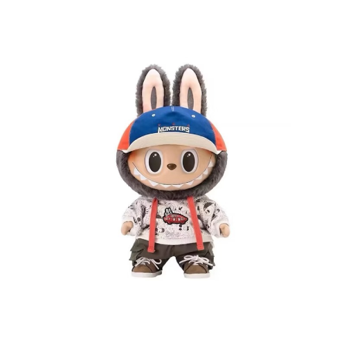 Labubu x Vans Oldskool Monsters Forever Vinyl Plush Doll Labubu x Vans Oldskool Monsters Forever Vinyl Plush Doll Front Side