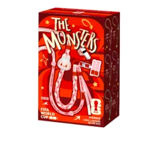 THE MONSTERS x FIFA SERIES Labubu Long Lanyard Box Front Look