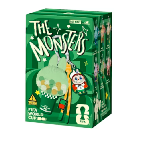 THE MONSTERS x FIFA SERIES Labubu Mini Pendant Light Blind Box THE MONSTERS x FIFA SERIES Labubu Mini Pendant Light Blind Box Sigle Box View