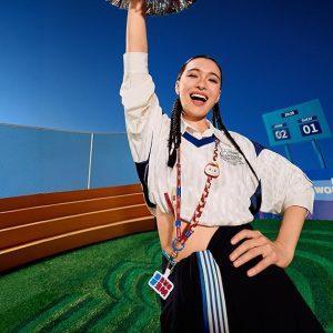 THE MONSTERS × FIFA SERIES Long Lanyard Wearing View