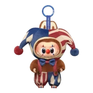 WHY SO SERIOUS Series Labubu Juggling Clown Pendant Front Side
